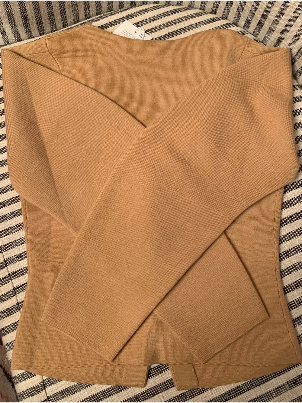 NWT Authentic Sezane Anouck Sweater $165 S Small Biscuit - Picture 3 of 7
